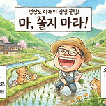 <오늘의 갱상도 인생명언> "인생 뭐 있나!" 안되는거니 치아뿌고 쪼매난 거에 감사하며 그냥 받아들이며 단디해라 - 구미아빠 안이기 이미지