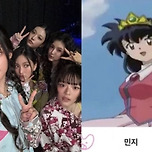 &#34;다른 곳에서 만나요&#34;…뉴진스, 계약해지 선언 후 &#39;퇴사짤&#39; 박제 이미지