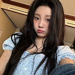 머리숱 많은 걸로 유명한 아일릿 원희 이미지