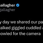 도파민 미친다는 오아시스 리암 갤러거 트윗 이미지