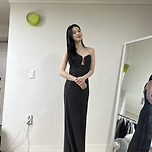 임지연 백상예술대상 드레스 피팅 비하인드샷 이미지