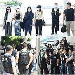 "테러 예고글, 비상 출동"...에스파, 경찰 보호 출국 이미지