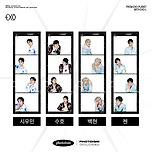 진짜 어떻게 찍어야 될지 모르겠는 엑소 인생네컷 프레임 이미지