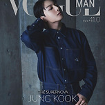 보그맨 홍콩 디지털 커버 방탄소년단 정국(캘빈클라인) 이미지