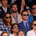 윔블던 결승 보러간 김우빈 크리스탈 이미지