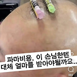 대한민국 파마 요금 논란 수준. jpg 이미지