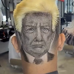 도널드 트럼프 헤어컷 이미지