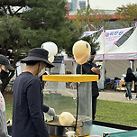 불교박람회에서 파는 솜사탕 이미지