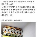 우리집 오늘 통신 꼬여서 달걀 180개 됨..jpg 이미지