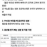 생리전증후군(PMS)으로 부을 때 붓기빼는 약 조합 이미지