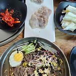 오랜만에 시원한 막국수 이미지