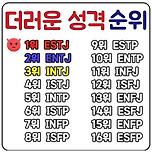 성격 가장 더러운 MBTI 이미지