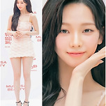 [움짤] 카리나, 장밋빛 &#39;연핑크 스완&#39; 이미지