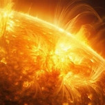 &#34;며칠 내 강력한 태양 플레어 발생&#34; 경고 이미지