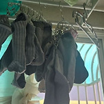 알리양말걸이 첫 개시 이미지