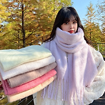 여기 목도리 컬러 예쁜것 같아요 이미지
