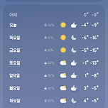 영하7도인 와중에 이미지