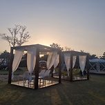 놀이터가 있는 캠핑장 이미지