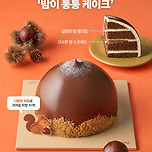 토실토실한 가을밤을 닮은 동~그란 밤이 통통 케이크🌰 이미지