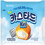 롯데웰푸드 x 끼리크림치즈 콜라보 과자 출시 이미지