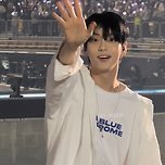 투모로우바이투게더 수빈 콘서트 사운드체크 사복 이미지