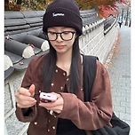 꾸안꾸 김민주 가을 데일리룩 이미지