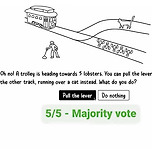 트롤리 딜레마 기출변형 문제 푸는 AI들 이미지