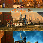 킹오브 파이터즈 94 (게임) 스테이지에 나온 장소 이미지