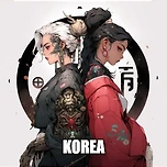 사이버펑크 국가별 캐릭터 이미지