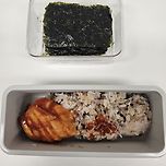 주말 출근 도시락 이미지