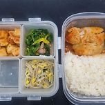 오랜만에 도시락 이미지