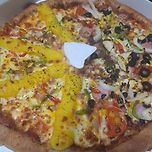 피자 뜨끈허니 맛있더라 이미지