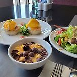 오랜만이야&gt;&lt; 방콕 혼 여행 가서 먹은거 자랑한다💙 이미지