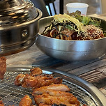 숯불닭갈비 지글지글 이미지
