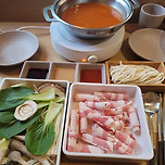 오늘 먹은 1인 샤브 이미지