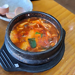 얼큰한 순두부찌개 이미지