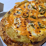 스리라차 피자에 고구마무스 추가 이미지