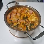 이른 저녁은 부대찌개 이미지
