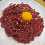 광장시장 육회 이미지