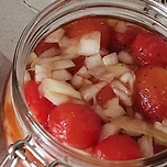 토마토 마리네이드 이미지