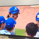 더블헤더 1차전 승리 7대4 이미지