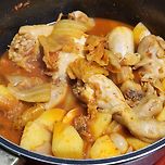 집에서 해먹은 닭볶음탕 이미지