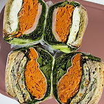 당근라페 샌드위치 이미지