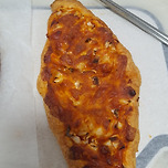 크루아상 활용한 미니 피자 이미지