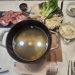 샤브샤브로 대충한끼 때웠슈 이미지