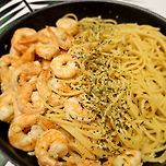 🍝 코스트코 제품들로 만든 새우 알리오올리오 파스타 이미지