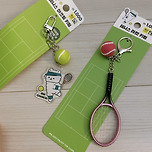 진짜 테니스공이 달린 테니스키링.jpg 이미지