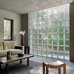 채광 &amp; 사생활 보호&amp; 디자인까지 다 커버되는 투명한 유리블록 인테리어 이미지