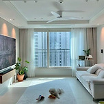 요즘 가장 선호한다는 신축 아파트 24평의 거실 크기 이미지