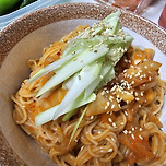 집에서 해먹은 비빔국수 이미지